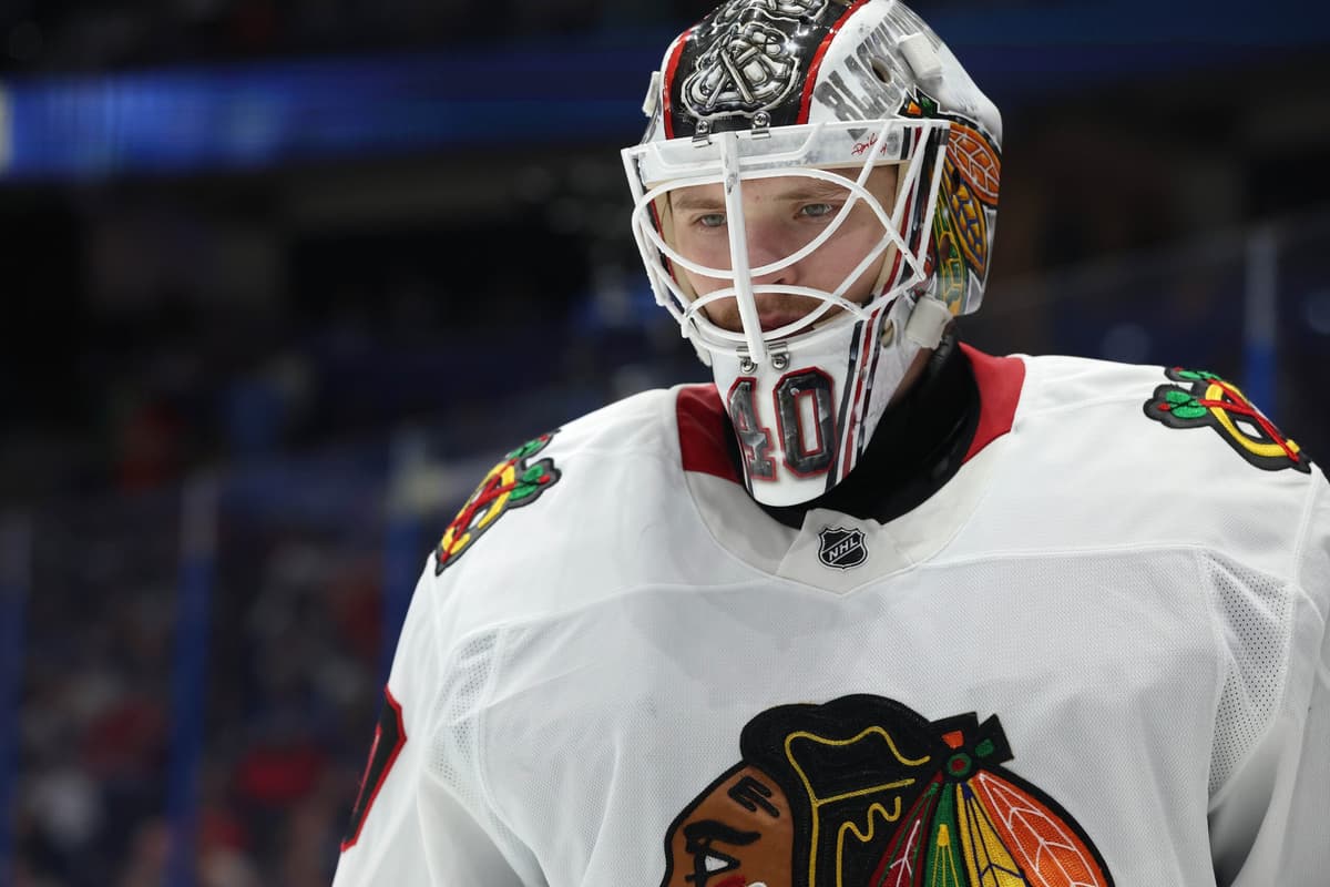Daily Faceoff on X: "Blackhawks sign Arvid Soderblom to two-year contract  with $2.75 million cap hit https://t.co/GKv8NshHty https://t.co/tPl38FDqTX"  / X
