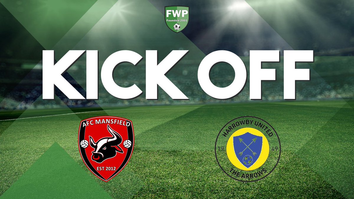 AFCMansfield's tweet image. KICK-OFF (SECOND-HALF): AFC Mansfield v Harrowby United fwp.co/aGxu2u