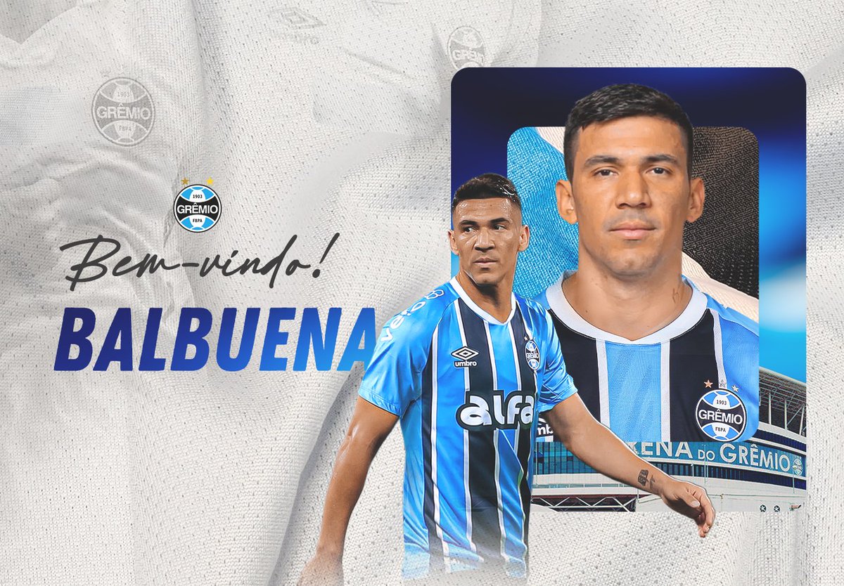 rdimortal's tweet image. Grêmio anuncia oficialmente o zagueiro Balbuena
Atleta de 33 anos assina até a metade de 2027 com o Tricolor.