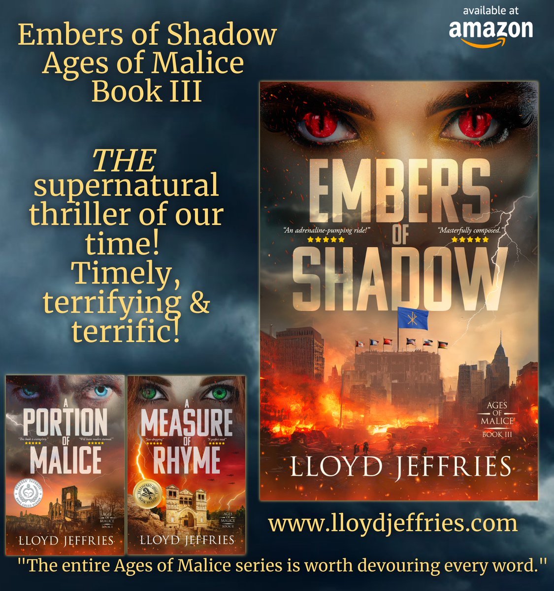 "Jeffries demonstrates remarkable storytelling ability in crafting a world that feels both eerily realistic and mystically entrancing."
 #awardwinning
amazon.com/dp/B0BHXPDHYL