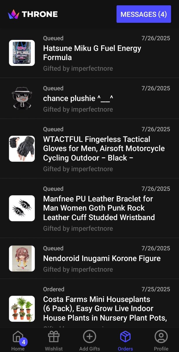 cyberinfection_'s tweet image. holy fucking shit dude??? i seriously wasn't expecting anyone else to buy more off of my wishlist, i thought i just got really lucky the first time around
thank you so fucking much imperfectnore, genuinely i cant even begin to tell you how grateful i am for all the support
