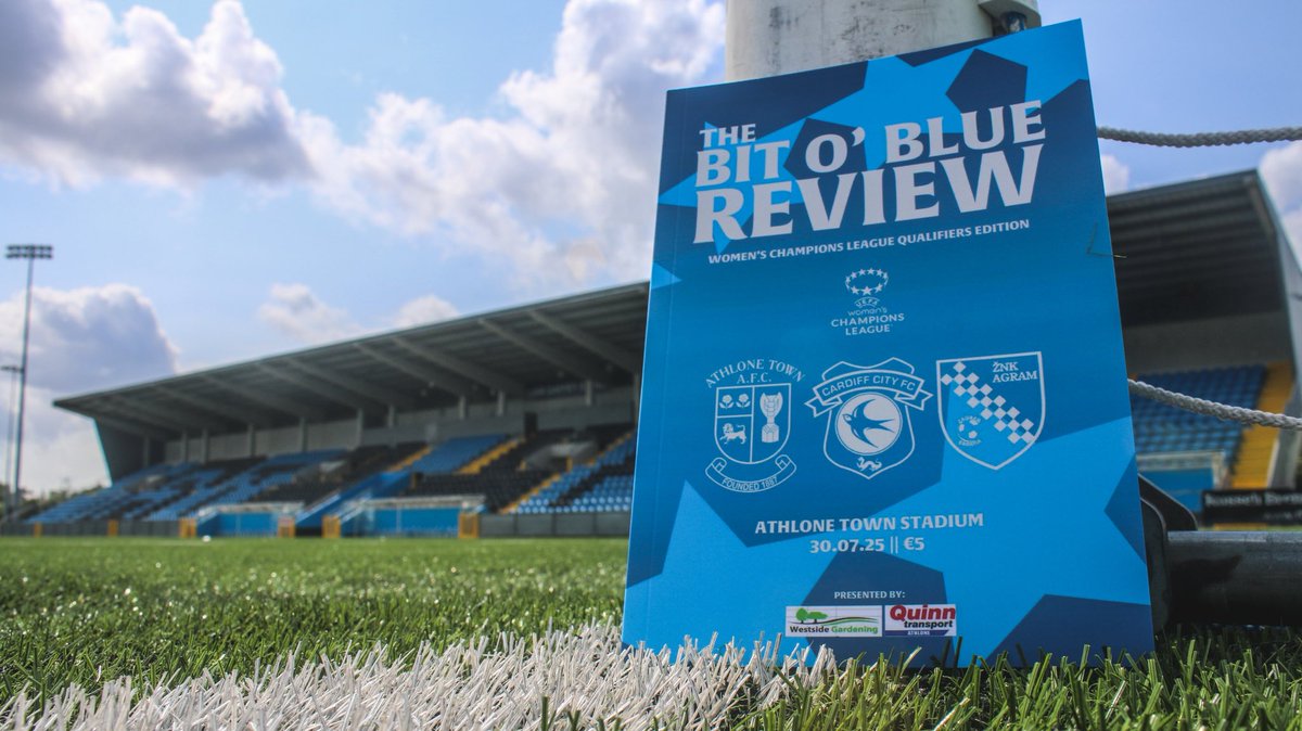 Delighted to have got the chance to design and create the Bit O’Blue Review for the @wchampionsleague qualifier for @athlonetownafc, @cardiffcityfcw and @znk_agram! 

Make sure you get yours this Wednesday!