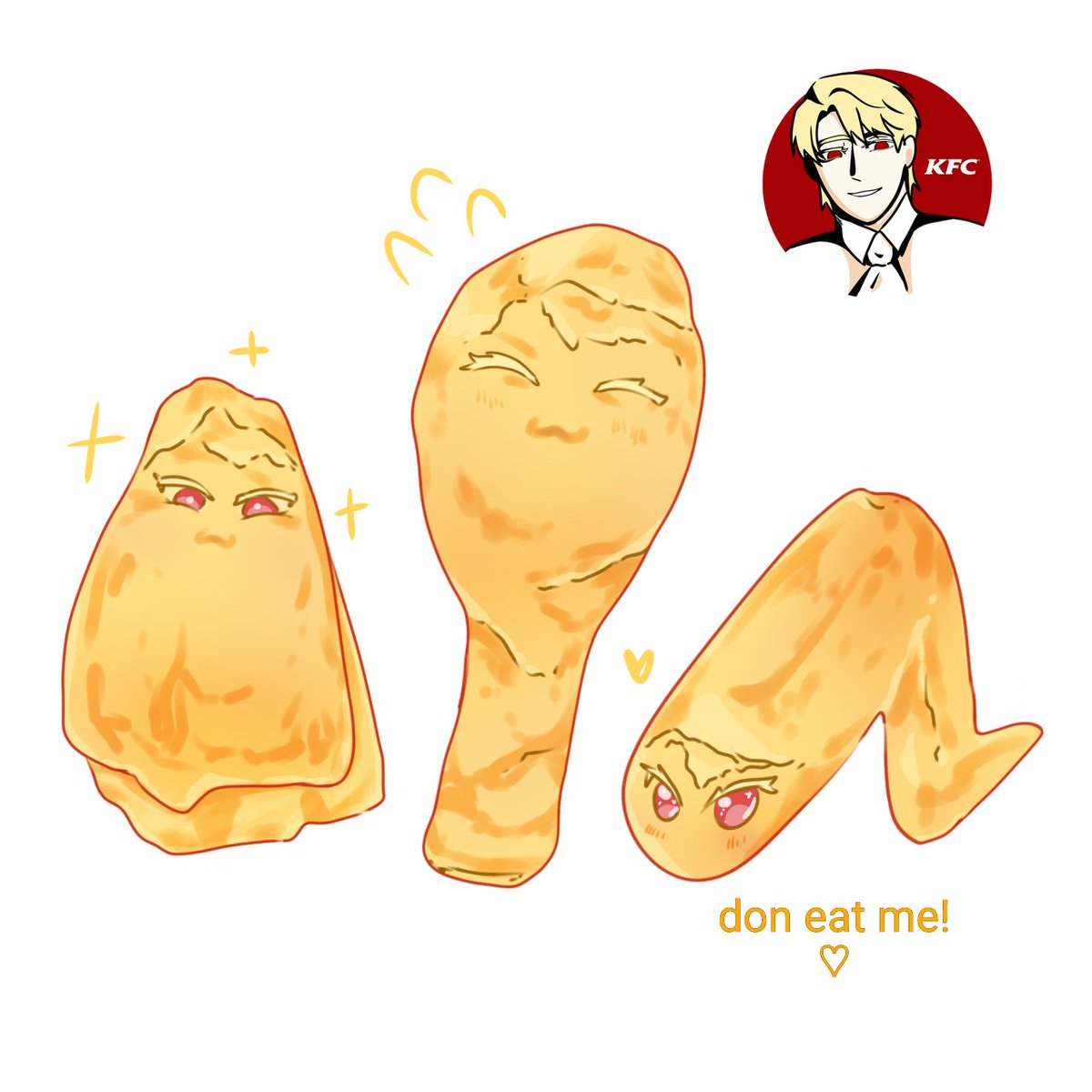 Ronfarofa's tweet image. Thank you everyone for 500 followers!
Here&apos;s KFC (Kishiar fried chicken) to celebrate (⁠≧⁠▽⁠≦⁠)!!!
#Turning #터닝 #키시유더