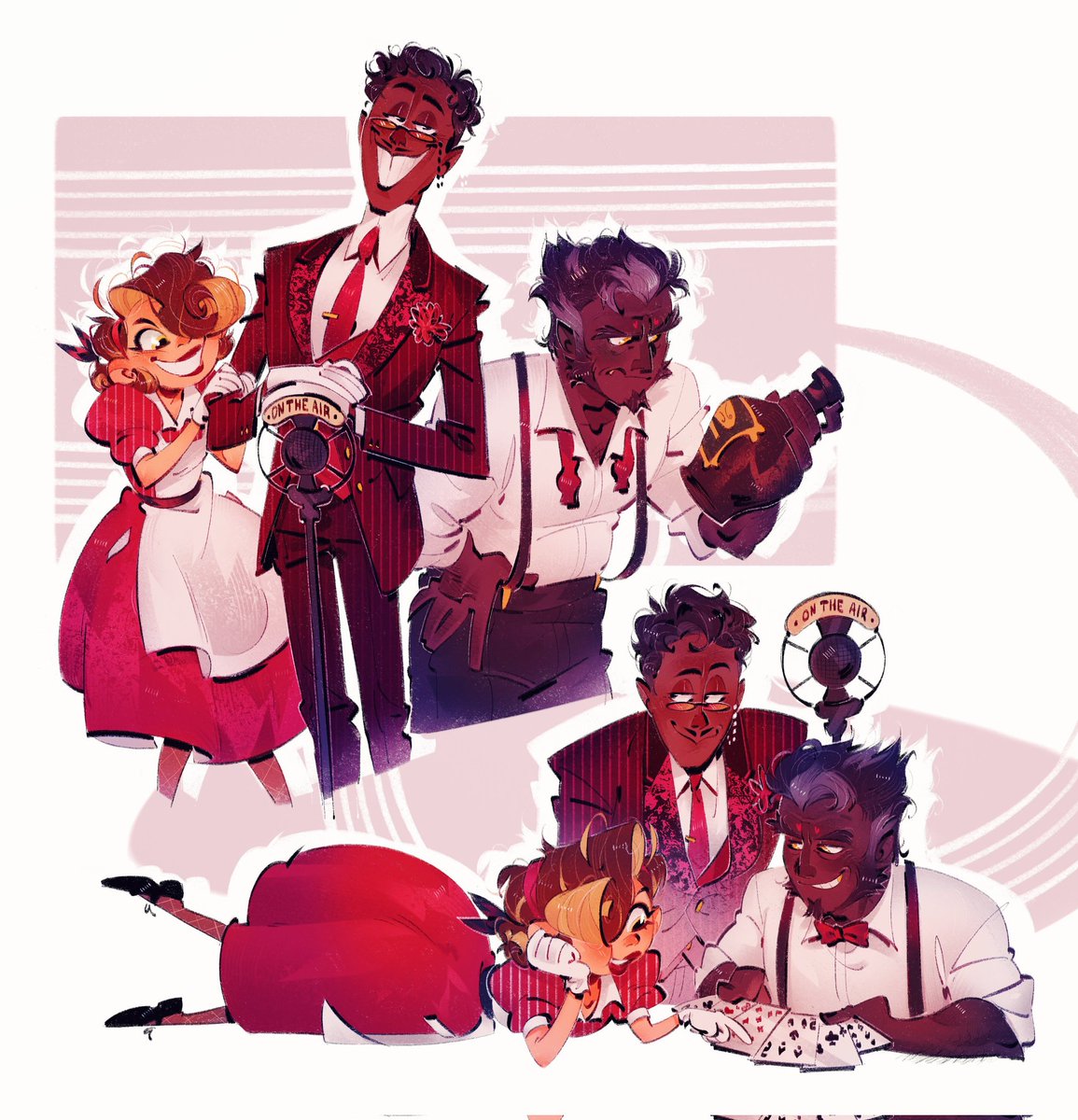 redrat_cheesy's tweet photo. I actually like their gang so much
Al's thing with Husk and Niffty is so adorable, besides, well, the fact that his attitude towards husk barely can be called adorable💀
So yeah hum vers again
#HazbinHotel #HazbinHotelAlastor #HazbinHotelHusk #HazbinHotelNiffty https://t.co/vRePPiJQ6n