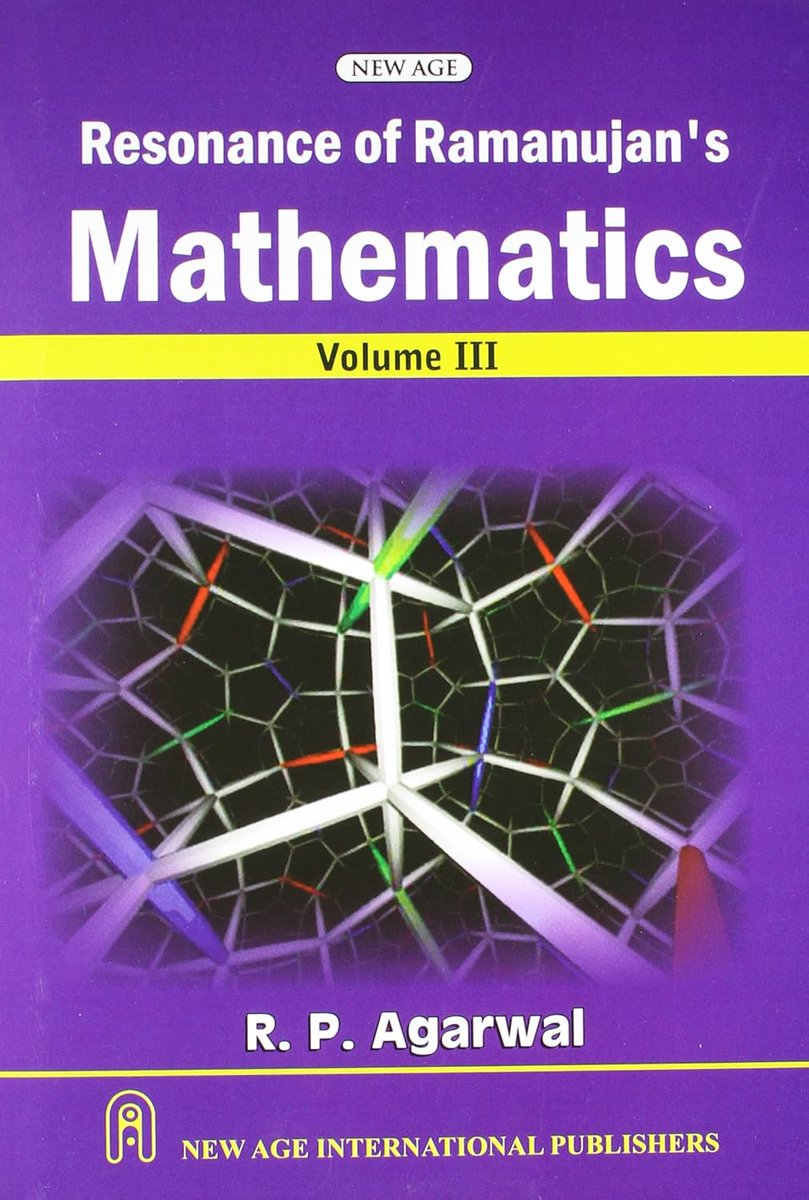 SrinivasR1729's tweet image. I recommend 'Resonance of Ramanujan's Mathematics' for researchers, math lovers, history buffs, or anyone inspired by raw genius. Itโs a vivid dive into Ramanujanโs number theory & partitions (e.g., 5 has 7 partitions: {5, 4+1, 3+2, ...}).
His ideas shape cryptography & physics!โฆ
