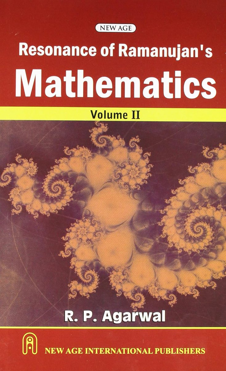 SrinivasR1729's tweet image. I recommend 'Resonance of Ramanujan's Mathematics' for researchers, math lovers, history buffs, or anyone inspired by raw genius. Itโs a vivid dive into Ramanujanโs number theory & partitions (e.g., 5 has 7 partitions: {5, 4+1, 3+2, ...}).
His ideas shape cryptography & physics!โฆ