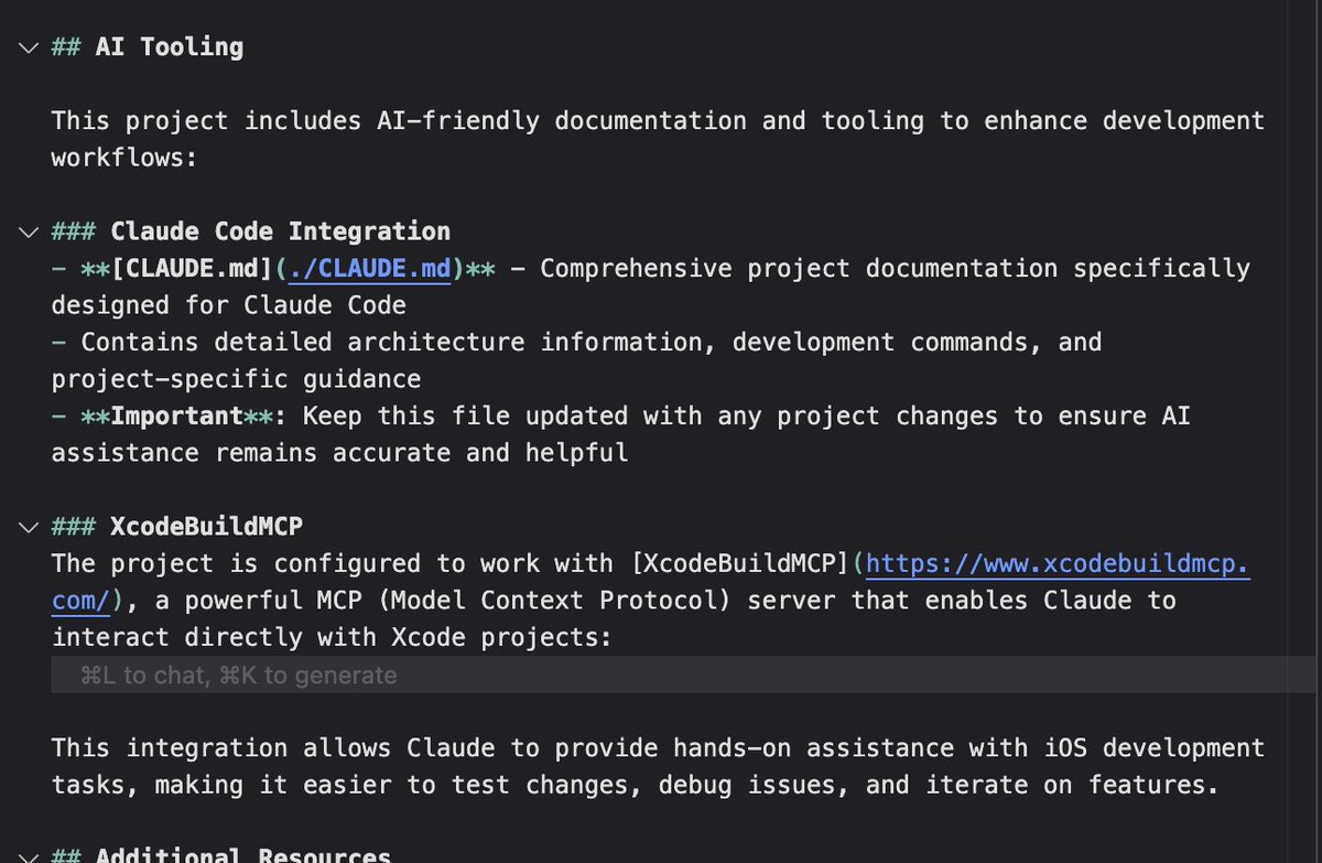 Dimillian's tweet image. I'm almost done with the KMM project structure. The options for the various dev environments are really good. Also, setting it up with full AI tolling in mind. Almost ready for Monday for the rest of the team!