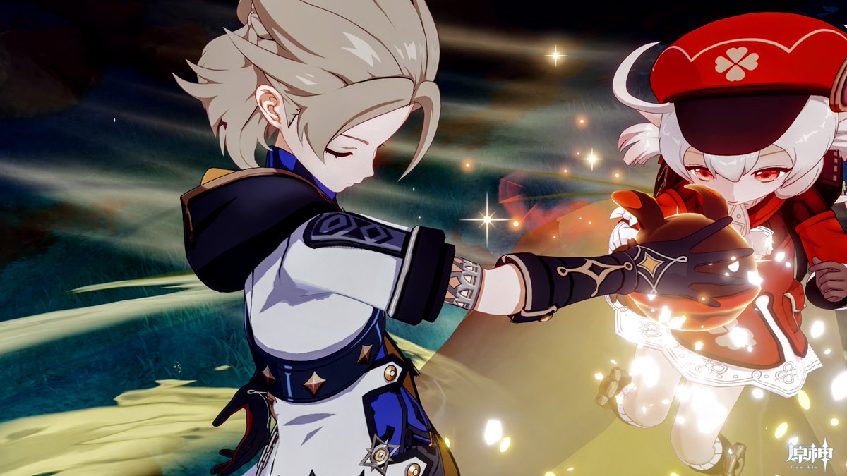 IMERUAT15's tweet image. #原神写真部  #原神  #クレー  #クレー生誕祭2025
「フレアの訪れ☀️」