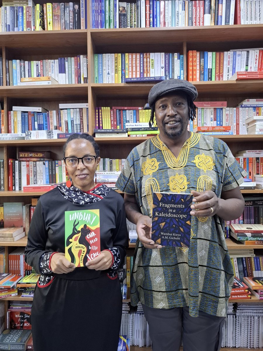 grace kieya (@wambuikieya) on Twitter photo Yesterday I got to meet <a href="/MukomaWaNgugi/">Mukoma Wa Ngugi</a> at @Nuria and sign copies of my books for him. It was a great honour. Yesterday I got to meet <a href="/MukomaWaNgugi/">Mukoma Wa Ngugi</a> at @Nuria and sign copies of my books for him. It was a great honour.