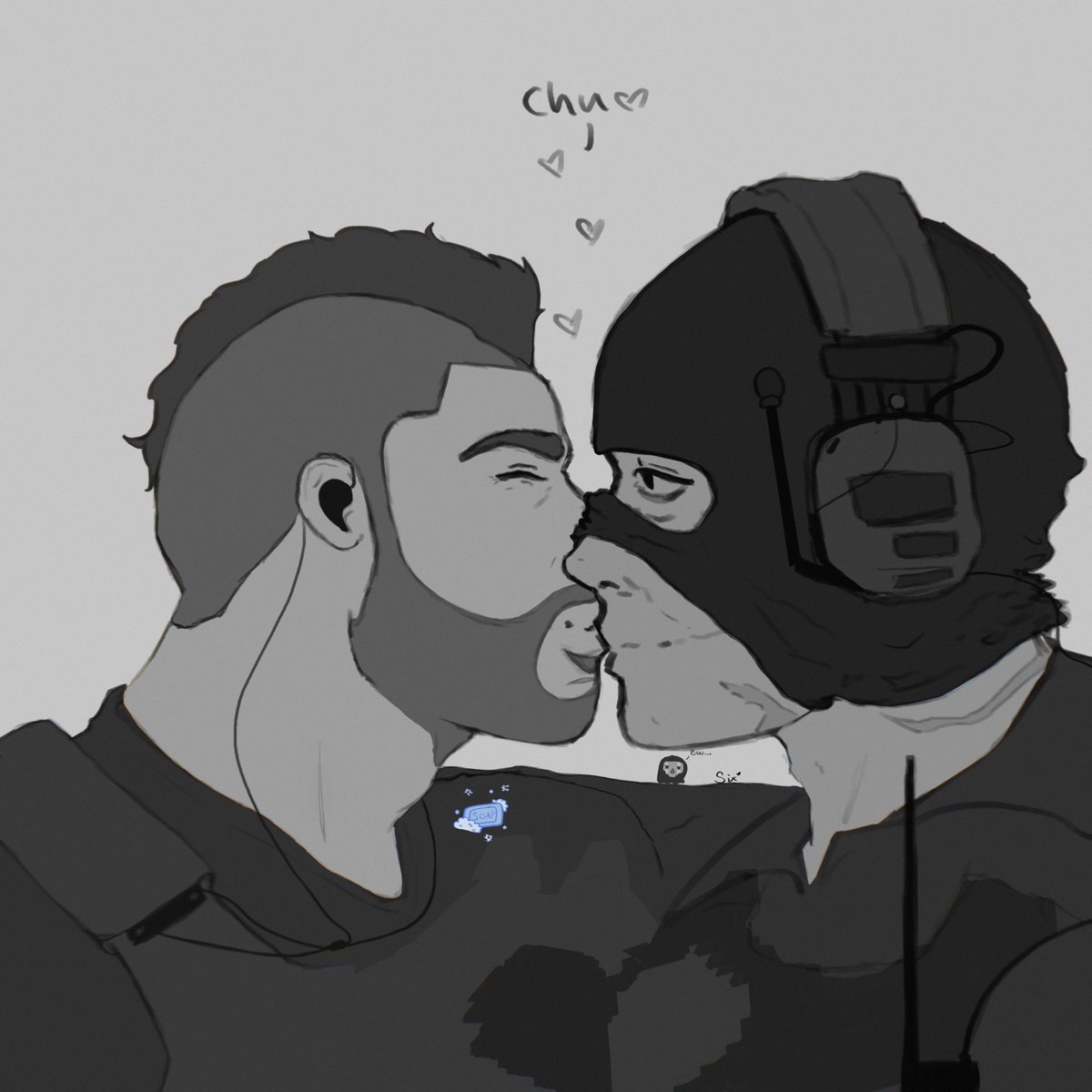 six_drawsstuff's tweet photo. Lil peck before the mission.

#GhostSoap #soapghost #Ghoap https://t.co/u9kfCVuq0G