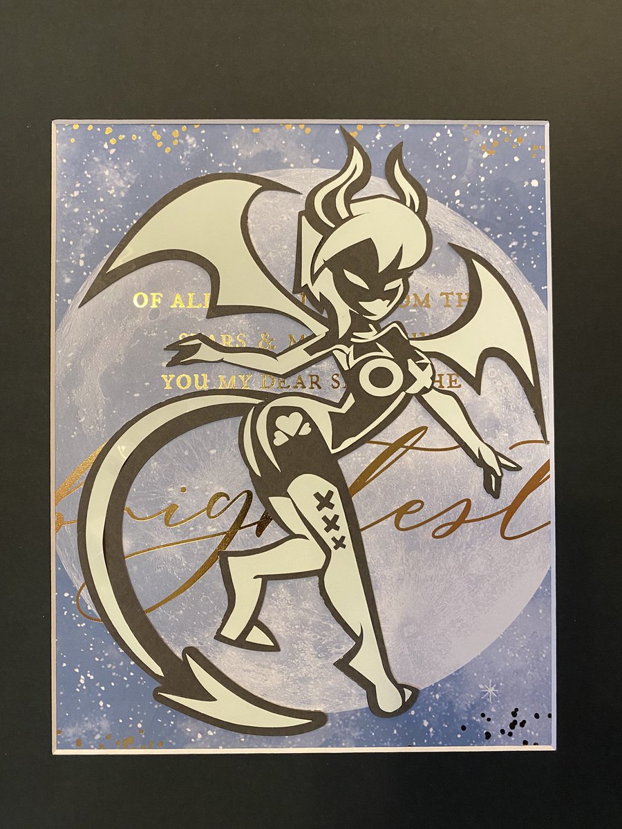 SamohtLion's tweet image. Verosika Mayday is here to steal hearts and spotlight 🔥 This glittery layered paper craft captures her devilish charm, sultry power, and glows in the dark — perfect for fans of Helluva Boss and queen demons alike 👠💄 #HelluvaBoss #VerosikaMayday #HazbinHotel #PaperCraft…