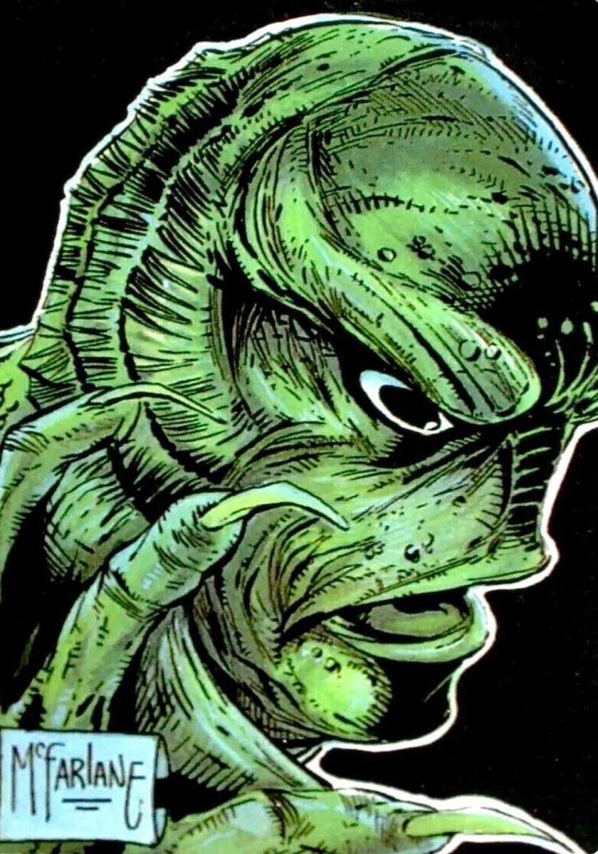 Saturday Creature Feature!

Art by Todd McFarlane.