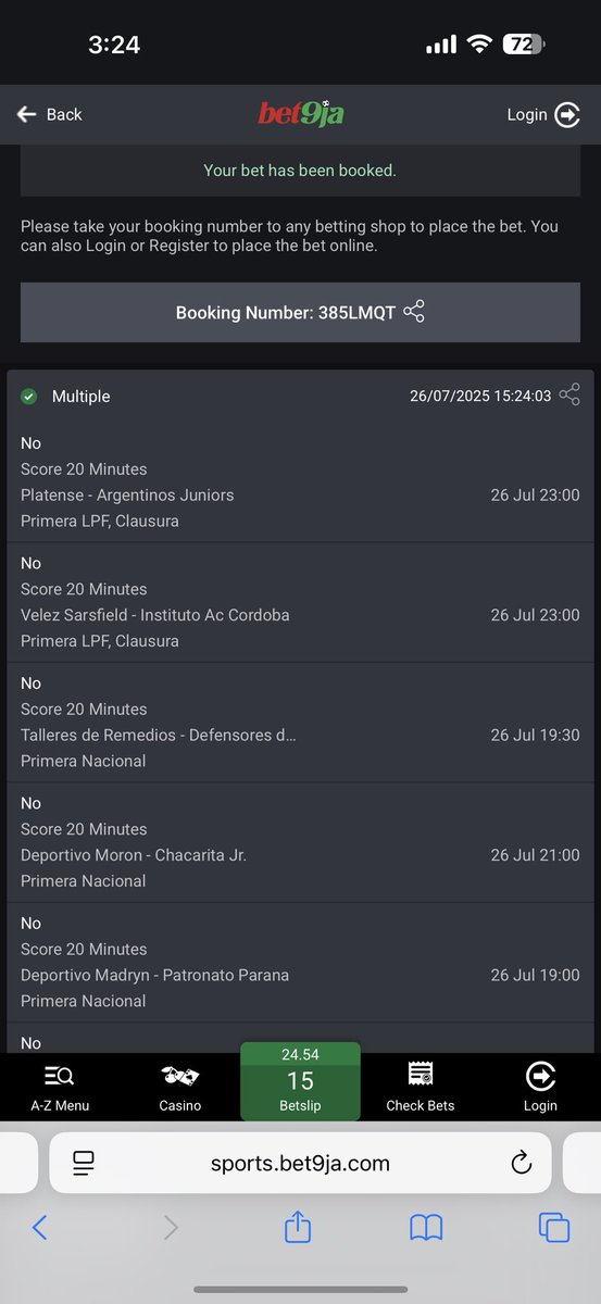 TheRealCEOAmber's tweet image. 5, 24 odds on Bet9Ja

385LQCV

385LMQT

Bet9jaCode