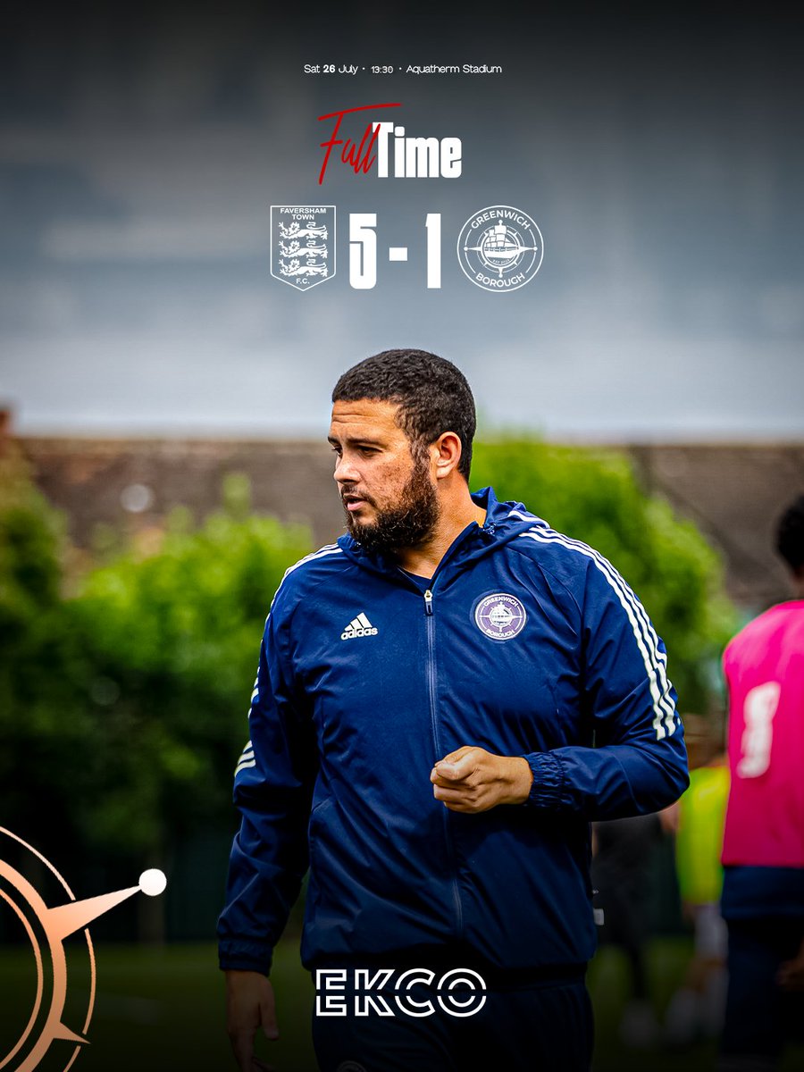 AFC Greenwich Borough (@afcgreenwichb) on Twitter photo FT | Faversham Town 5 - 1 Greenwich Borough
Thank you <a href="/FavershamTownFC/">Faversham Town F.C.</a>, the fans, the officials and the players for today's game. We wish you all the best for the season ahead.
#AFCGB #UpTheBoro FT | Faversham Town 5 - 1 Greenwich Borough
Thank you <a href="/FavershamTownFC/">Faversham Town F.C.</a>, the fans, the officials and the players for today's game. We wish you all the best for the season ahead.
#AFCGB #UpTheBoro
