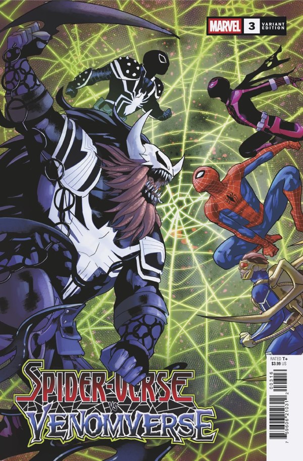 MarcosAD87's tweet image. Portadas alternativas de 'Spiderverse VS Venomverse' #3 🕷️❤️💙🤍🖤
- Inhyuk Lee
- Jan Bazaldua