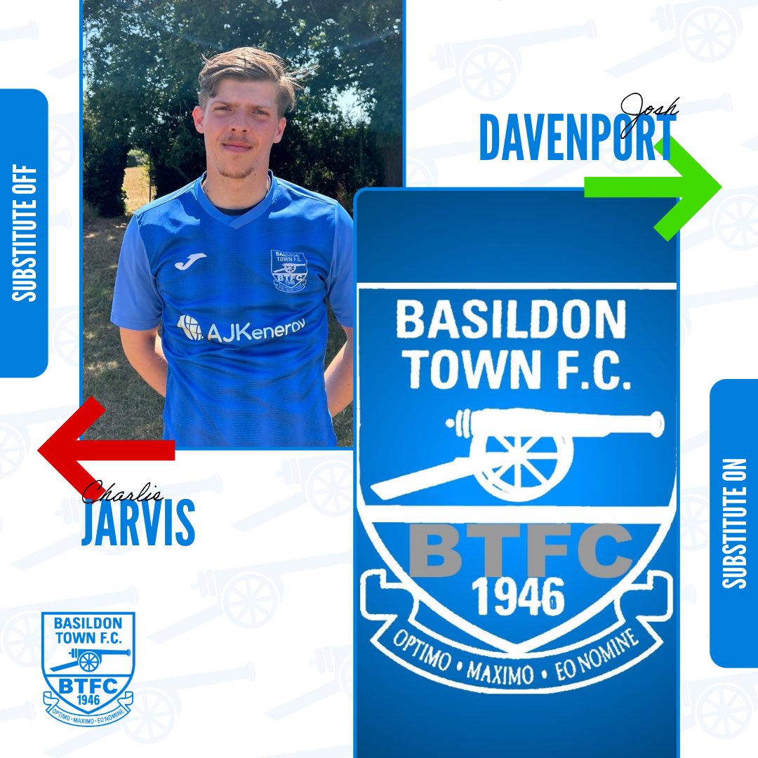 BasTownFC's tweet image. HALF TIME SUBS
