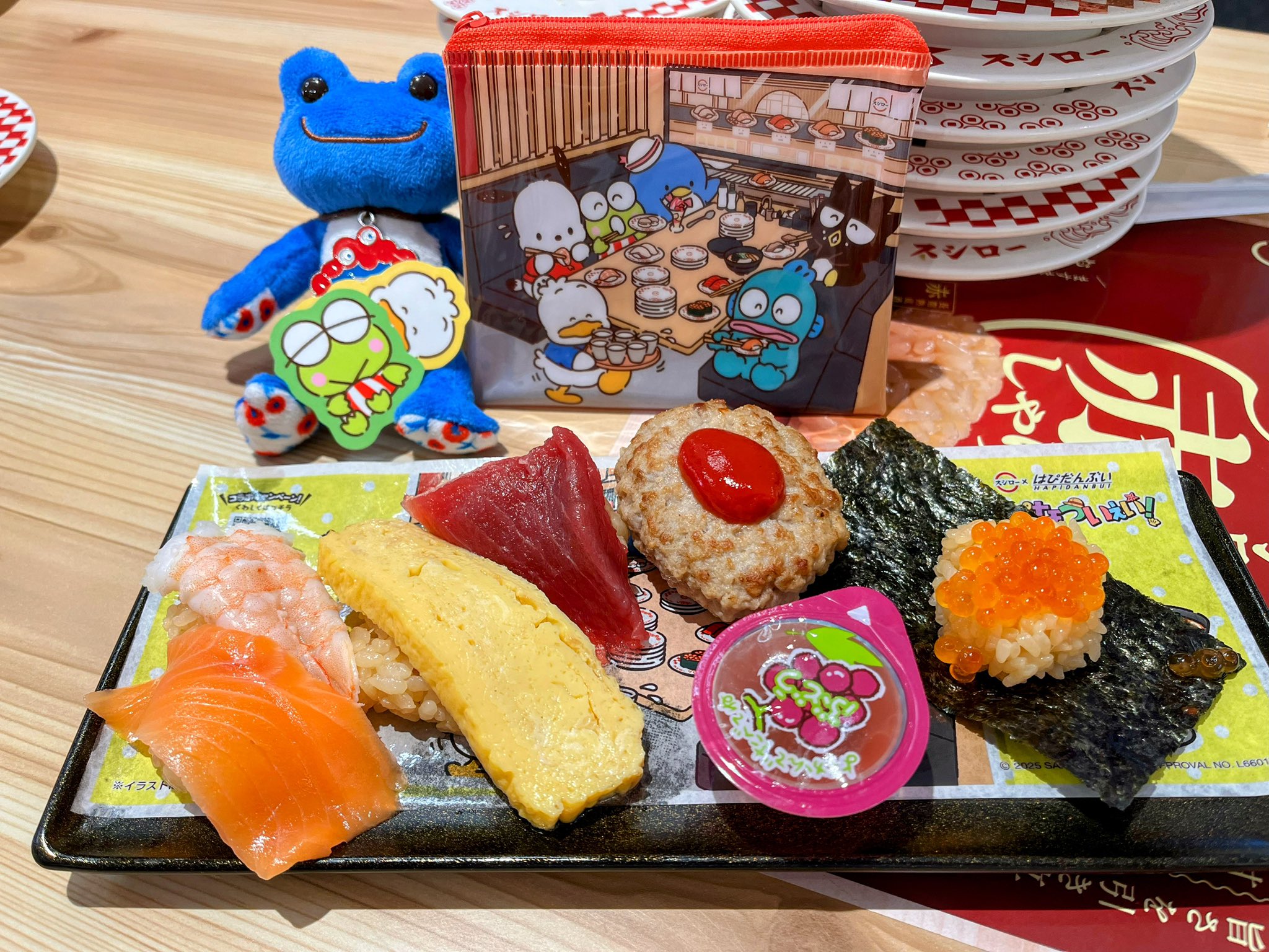 超希少 プリーツプリーズ 寿司セット SUSHI 2014発売 お寿司　ポーチ 超希少 プリーツプリーズ 寿司セット SUSHI 2014発売 お寿司 ポーチ