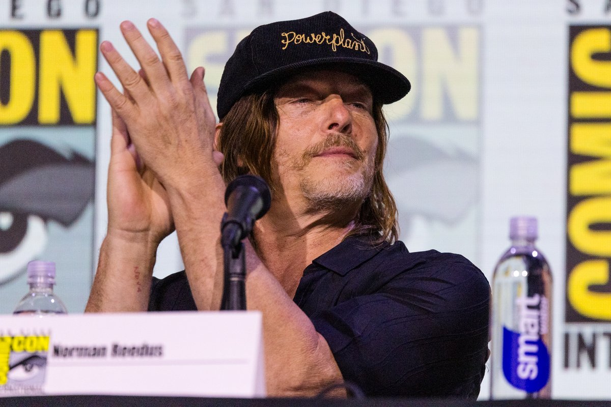 MonicaDPhoto's tweet image. .@wwwbigbaldhead on stage at San Diego Comic Con for The Walking Dead: Daryl Dixon.
#normanreedus #thewalkingdead #daryldixon #sdcc #SDCC2025