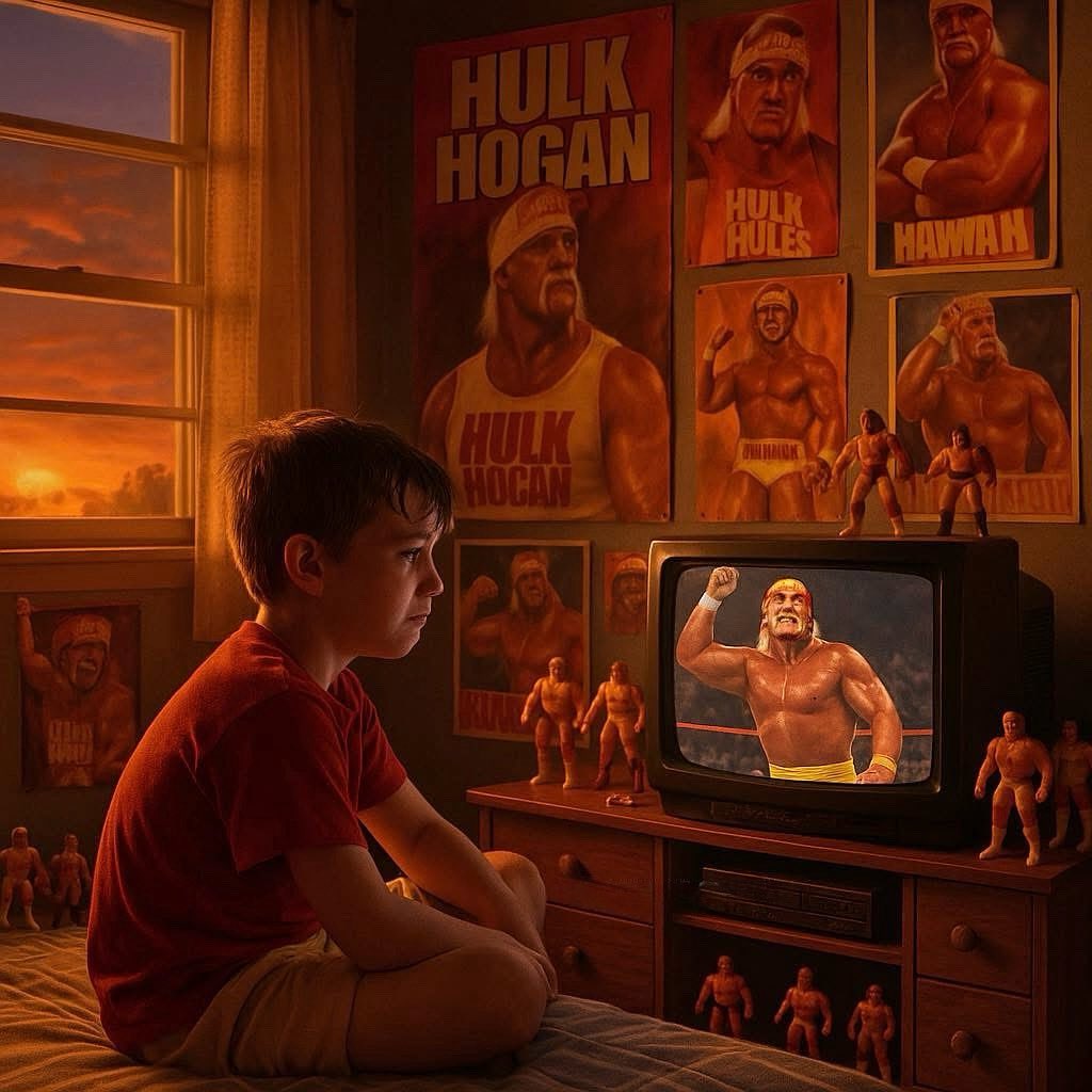 BigRayHernandez's tweet image. Me this past Thursday and after watching #SmackDown last night…. #RIPHulkHogan
