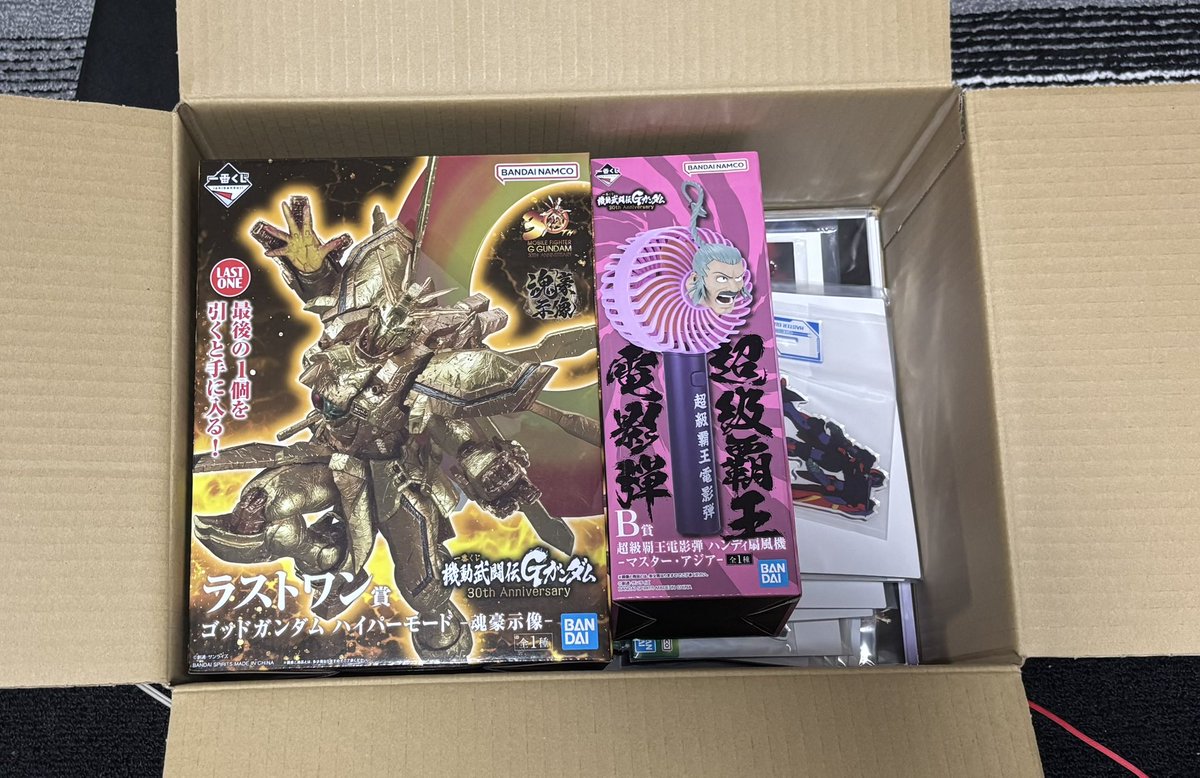 12BENDY1's tweet image. とどいた
 #機動武闘伝Gガンダム 
 #東方不敗 
 #ゴッドガンダム