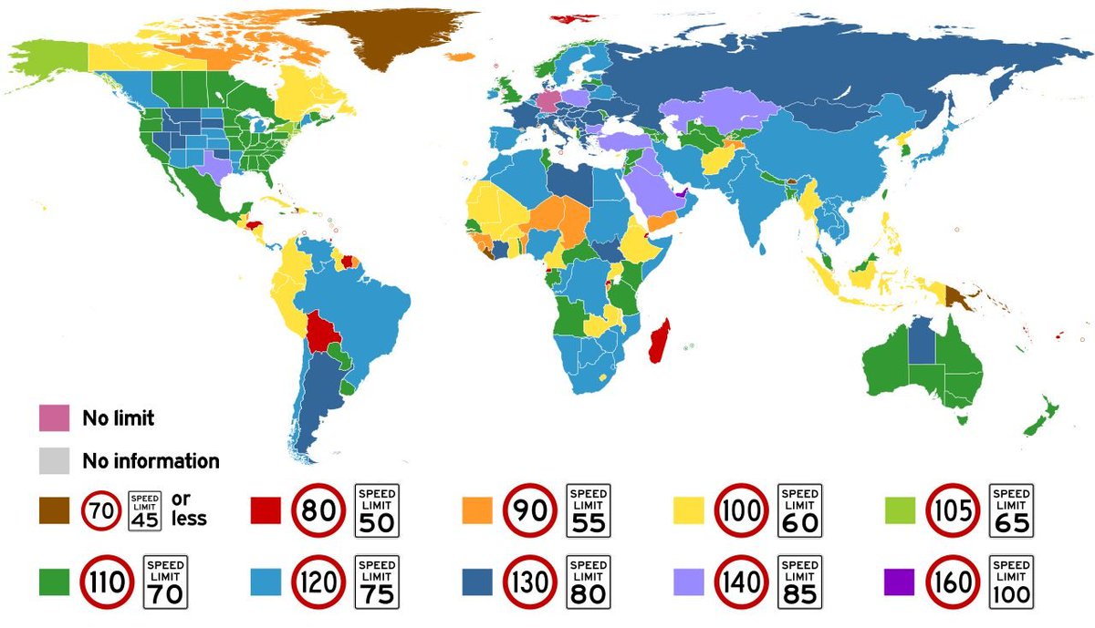 SeenAndForeseen's tweet image. Alberta should build highways that are engineered to allow cars to travel 130-160km/h when conditions are safe to do so

It&apos;s a disgrace that BC has a higher max speed limit than Alberta