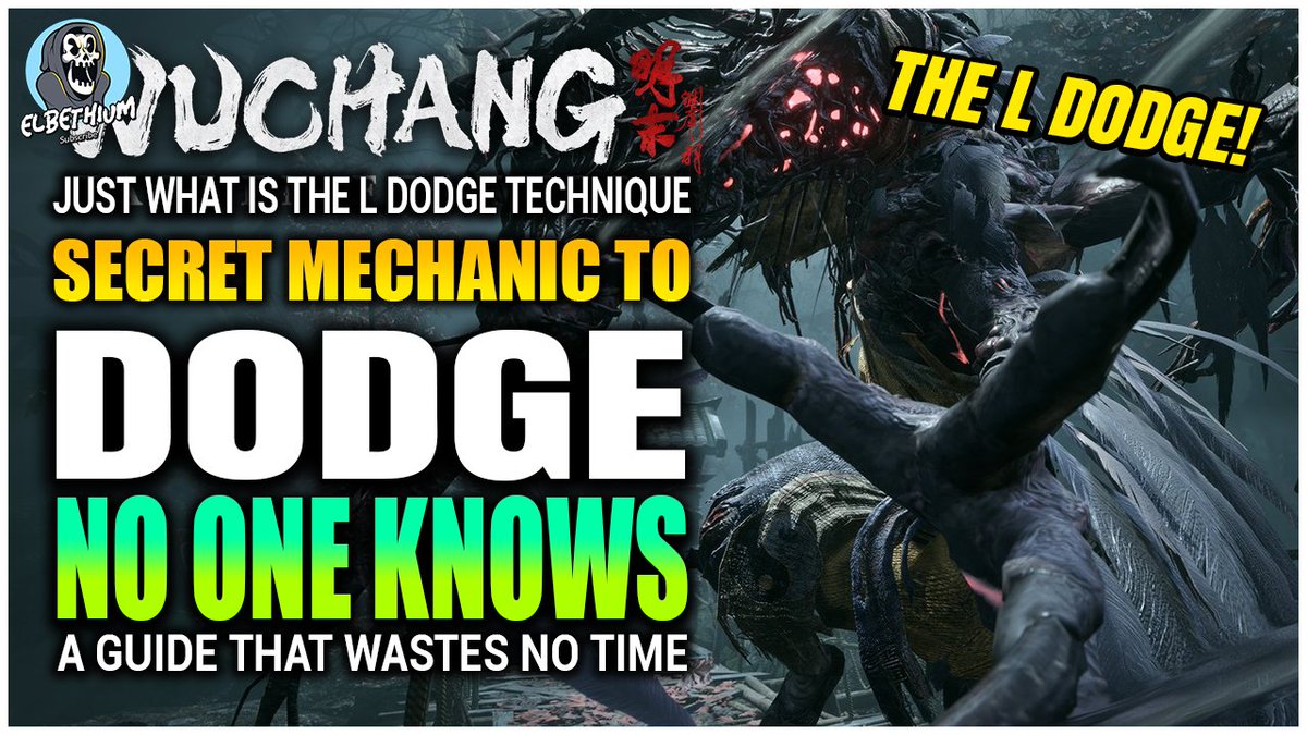 elbethium's tweet image. 👉 youtu.be/KTB-Sto08yA
What is the L dodge?
This is something that truly no one else knows.
So do yourself a favor, and learn this.
#wuchang #wuchangfallenfeathers