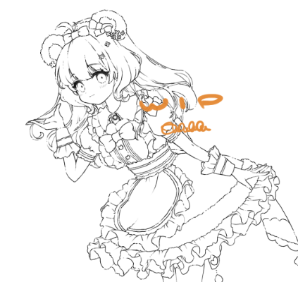 Kilalula_live2d's tweet image. 立ち絵を描いてみたりしていました
これ使ってピクページ作りたい✨
#WIP