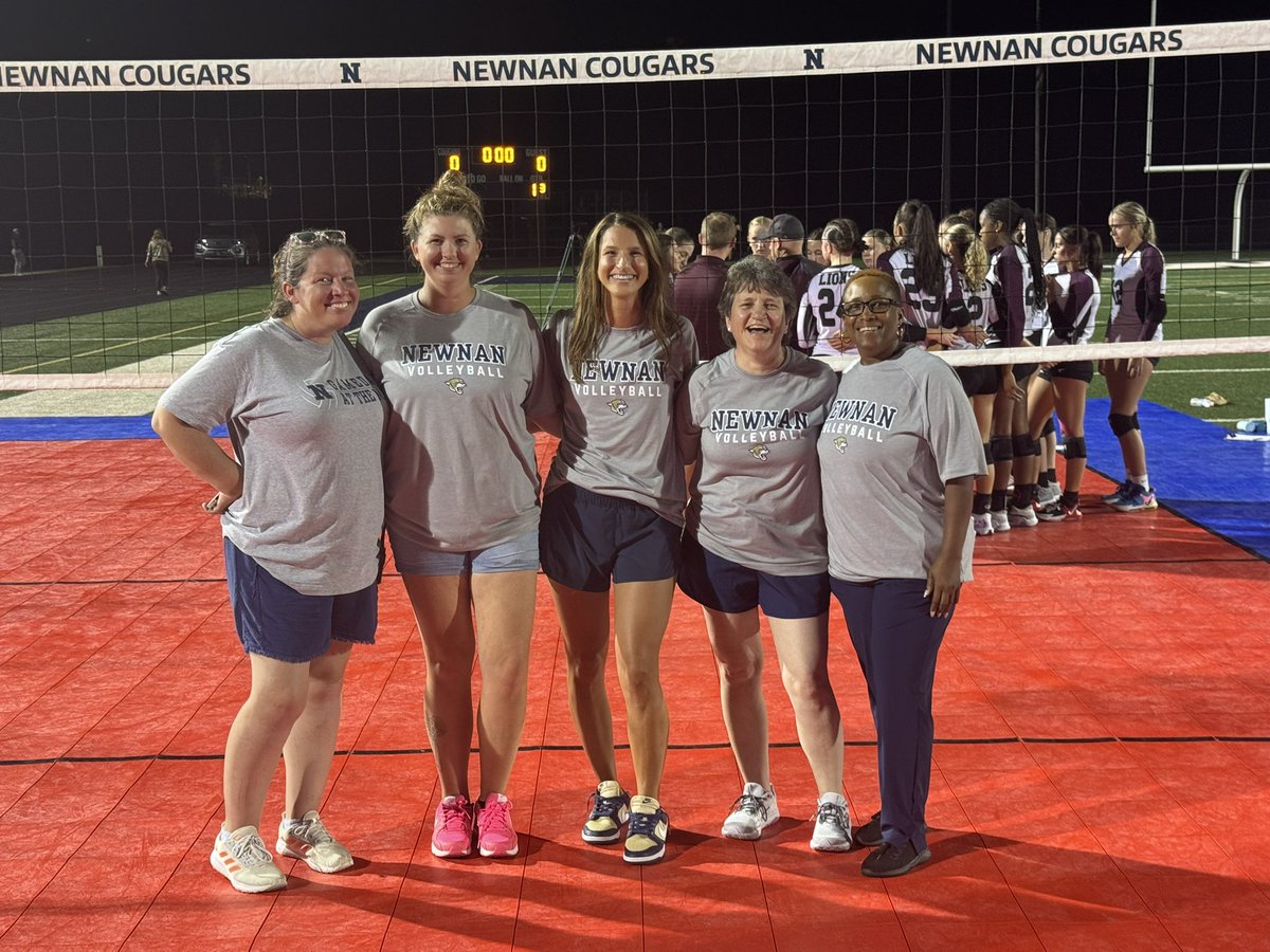 Coach Alison Sobataka (@asobataka) on Twitter photo So last night we played a volleyball game on the football field…I mean this is what dreams are made of! It’s a great day to be a Newnan Cougar! <a href="/NewnanATMed/">Newnan Athletic Training</a> <a href="/NewnanSTRENGTH/">Coach Dano Burdette</a> <a href="/CoachMann_/">Bran Mann</a> So last night we played a volleyball game on the football field…I mean this is what dreams are made of! It’s a great day to be a Newnan Cougar! <a href="/NewnanATMed/">Newnan Athletic Training</a> <a href="/NewnanSTRENGTH/">Coach Dano Burdette</a> <a href="/CoachMann_/">Bran Mann</a>