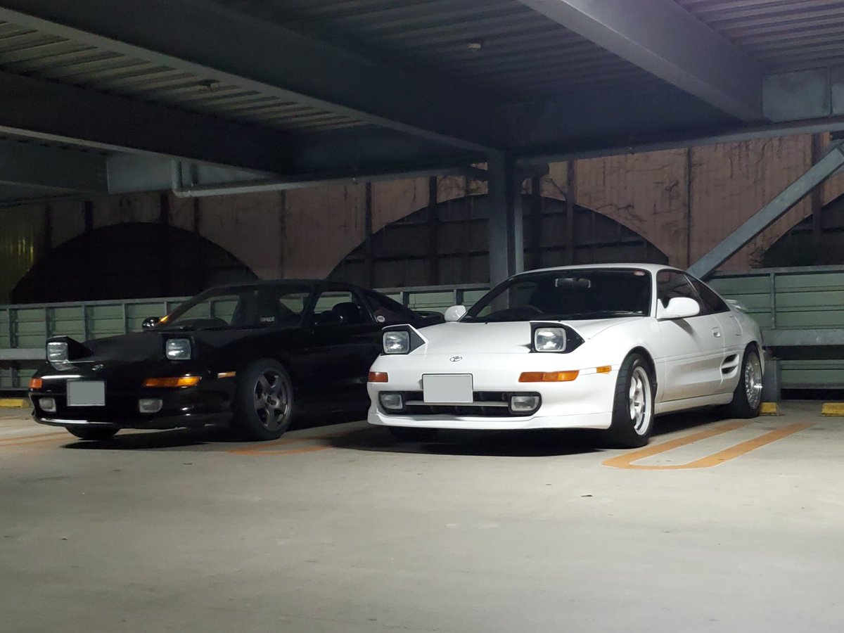 MR2_SW3SGE's tweet image. MR2ならべ！
まさかのご近所さんで驚きました笑
綺麗な3型ターボかっこよかったです！
またゆっくりお会いしましょう😊