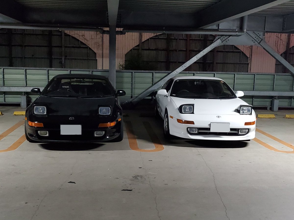 MR2_SW3SGE's tweet image. MR2ならべ！
まさかのご近所さんで驚きました笑
綺麗な3型ターボかっこよかったです！
またゆっくりお会いしましょう😊