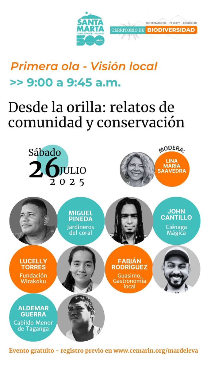 svilardyq's tweet image. Santa Marta antes de estos 500 años ya era sagrada, nos cuenta Lucelly Torres. Una gran mujer Arhuaca #SantaMarta500