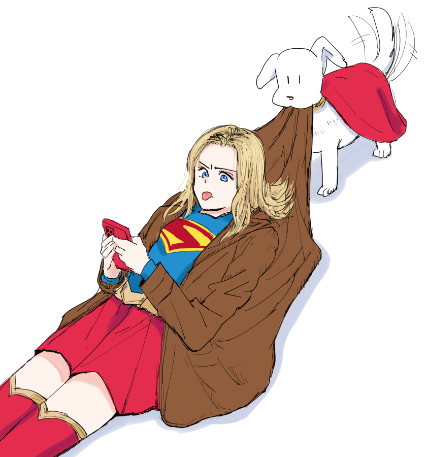 mutsu_XXXX's tweet image. Supergirl&amp;amp;Krypto
#Superman