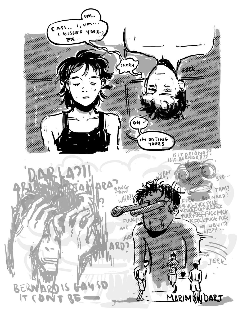 marimondart's tweet image. Theyre into each others exes your honor,,,
Tim drake,,,, cassandra cain… my beloved idiots….
#timkon #stephcass