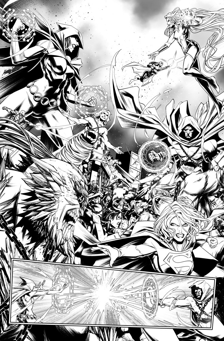 SergAcuna's tweet image. Some of my inks from previous projects :D

#DCComics