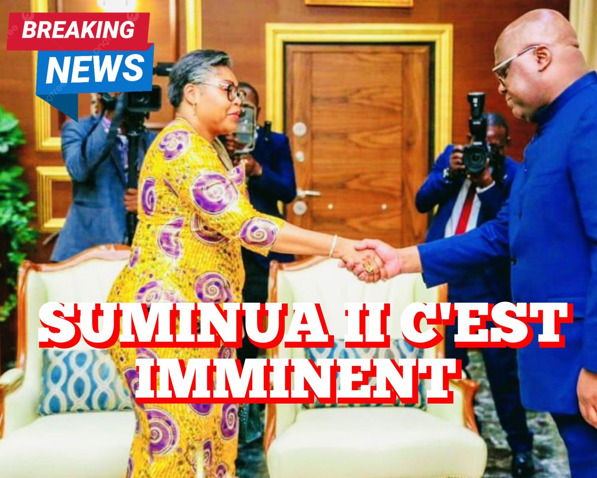 🔴BREAKING NEWS |#RDC : Remaniement imminent du gouvernement. 1 source confirme que le pdt Tshisekedi a communiqué l’information à ses ministres hier vendredi au Conseil. Les équipes commises à la tâche ont bouclé le travail. Les derniers arbitrages seraient faits en haut lieu.