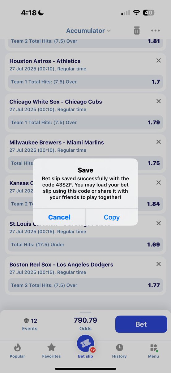jayfund11's tweet image. 🔞🔞🔞🔞🔞
❤️😍sweet 790+ odds
Amazing game
Registered on paripesa 👇👇
promo code _. Jayfund11
global registration link paripesa.bet/jayfund11
Apps link paripesa.bet/jayfund11apps