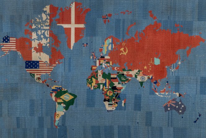 PiotrSemka's tweet image. Z tej mapy wynika, ze cztery największe terytorialnie państwa świata to Rosja, Kanada, DANIA i USA a dopiero potem Chiny, Australia i Brazylia. Oczywiście to efekt używania tzw. Odwzorowania Mercatora, wyolbrzymiającego północną półkulę - ale mimo to Duńczycy mają prawo czuć…