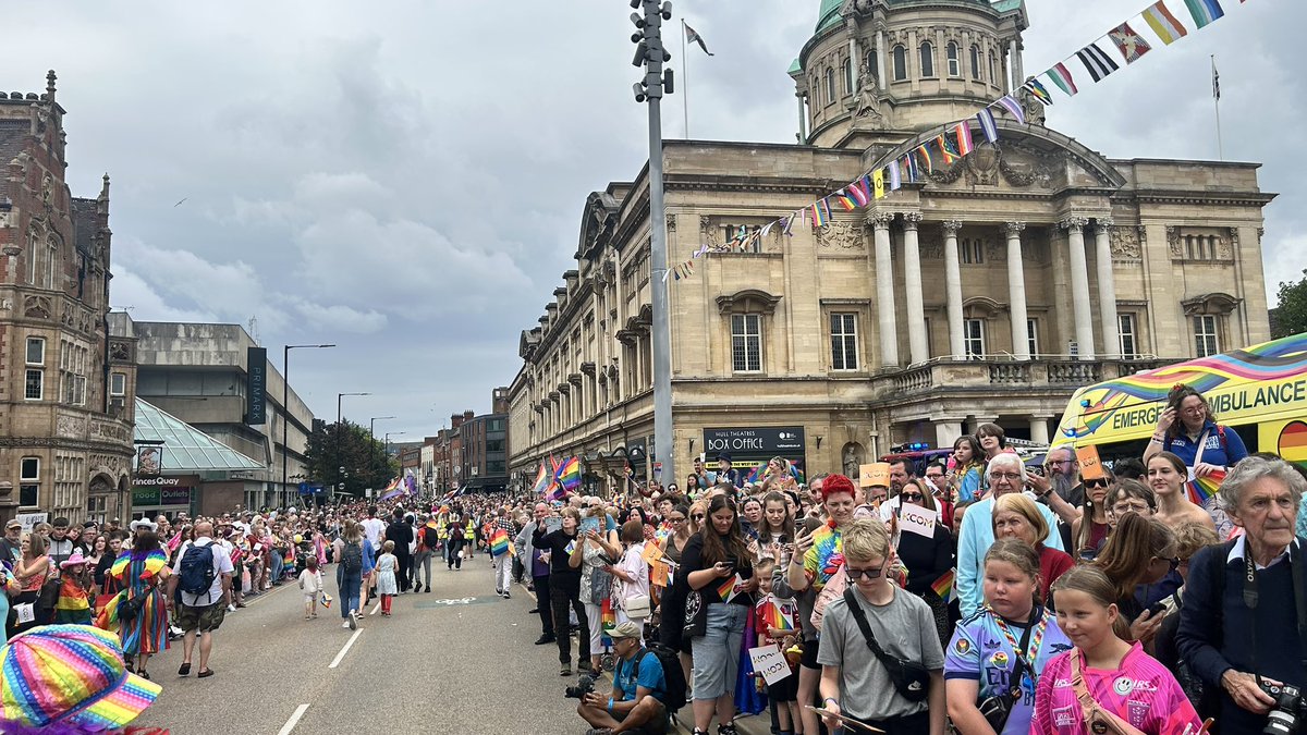 JamieStrud's tweet image. Had a fantastic day at @prideinhull marching with my @Unite_Community branch. Absolutely exhausted, but worth it!