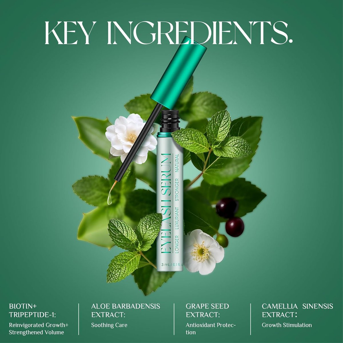 Buyereviews's tweet image. Eyelash Serum - Encourages True Lash Growth for Longer and Healthier Lashes in Just Two Months
✨ Enjoy a fantastic 25% off on your purchase today!
• Retail Price: $21.99
• Discounted Price: $16.49
• Promo Code: AAWW2WJD
• View on Amazon: geni.us/edeh
Follow us…