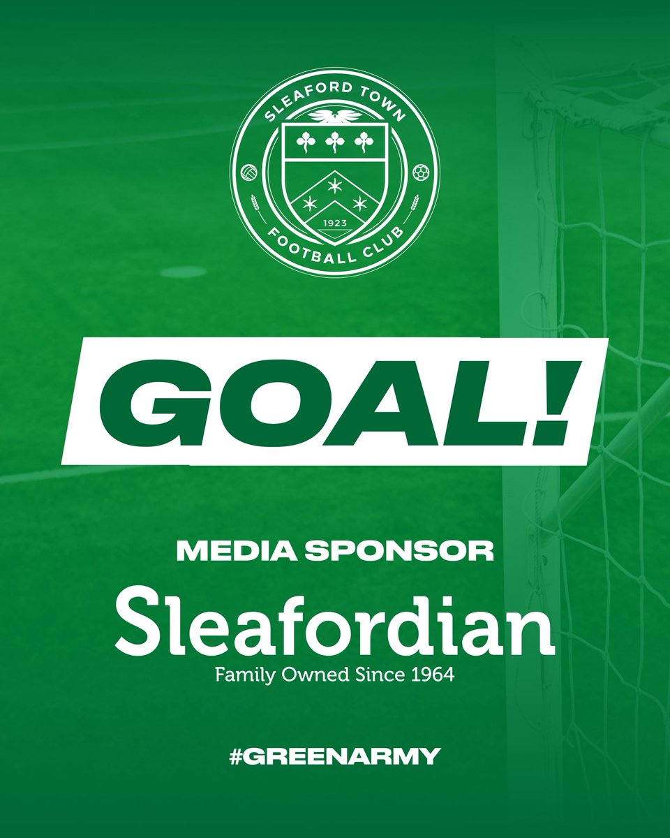 SleafordTownFC's tweet image. βGOAL 62β
GOALLLL - Jono pulls one back for the Greens.
π’ #GreenArmy 1-3 #Swallownest π΅
#GreenArmy
