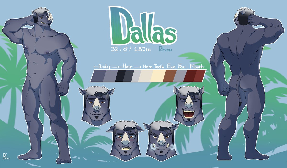 Character design and Reference sheet commission!