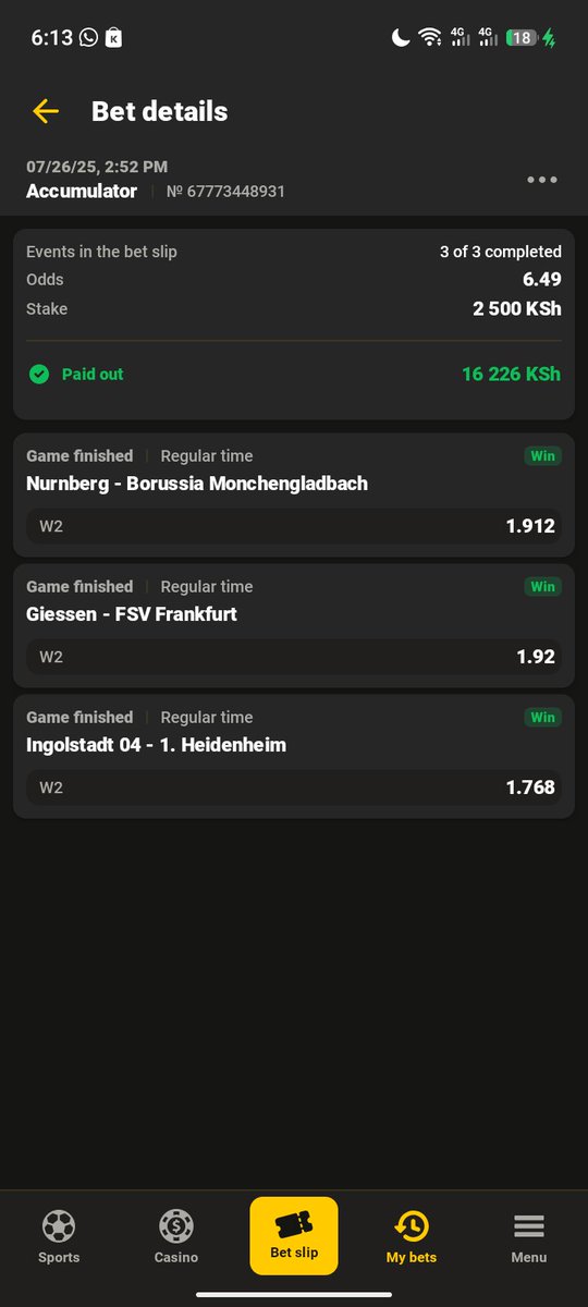 benard_900's tweet image. DELIVERED ❇️❇️🥳❇️❇️✅❤️✅✅❤️✅❤️❤️ congratulations to those who played this tip 🔥🔥✅✅❇️🥳🥳🥳🥳🥳🥳🥳🥳

Afropari registration 👇

Reg link 👉tinyurl.com/3ept46fu
App link 👉tinyurl.com/59am5tyb
Promo code 👉 BENJR