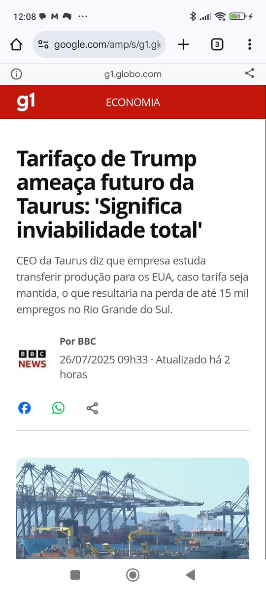 VAndradeLula's tweet image. 🚨 TARIFAÇO VAI FALIR A TAURUS NO RS, SE NÃO FOSSE O DESEMPREGO EU IA COMEMORAR, MAS, ELEGERAM @EduardoLeite_ QUE SE LASQUEM! E MINHAS HASTAGS ESTÃO BOMBANDO AQUI EM CASA! ESTAMOS COM ALEXANDRE! NIKOLE CASSADO! ESTAMOS COM ALEXANDRE! NIKOLE CASSADO! ESTAMOS COM ALEXANDRE