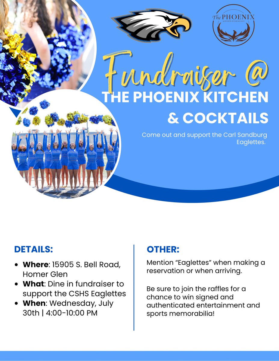 Sandburg Eaglettes (@cshseaglettes) on Twitter photo 4 days away 💙 come out and support the Eaglettes! 4 days away 💙 come out and support the Eaglettes!