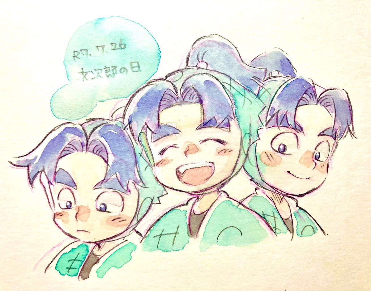 tawashi_nin's tweet image. 遅刻
文次郎の日