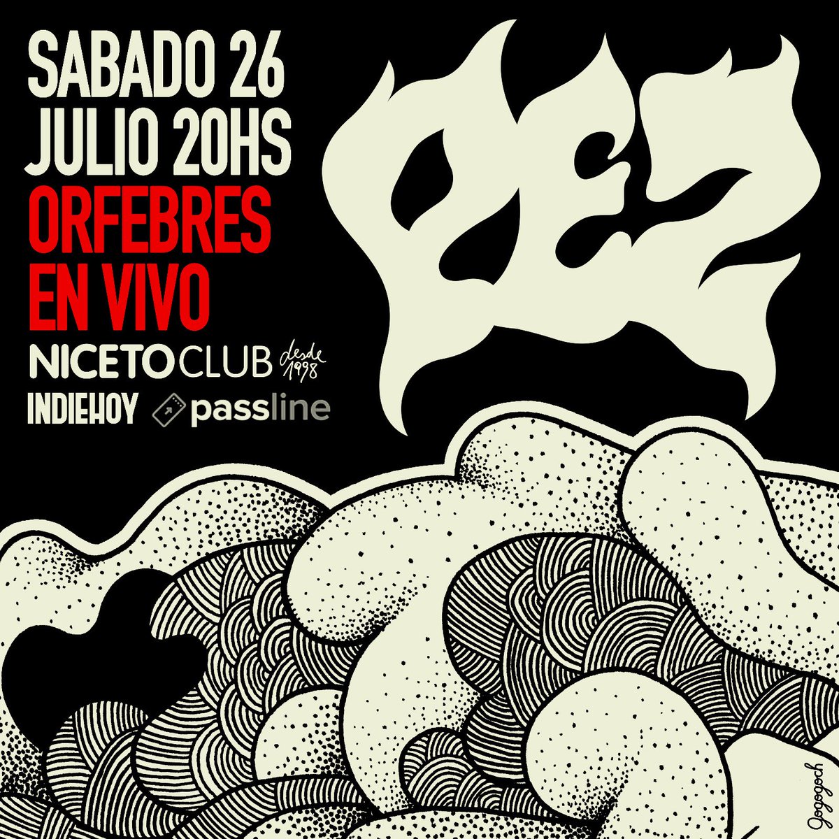 Tengo la certeza de que van a pasar décadas y se seguirá hablando del show de hoy a la noche. 
Quedan pocas entradas. Nos vemos ahí.