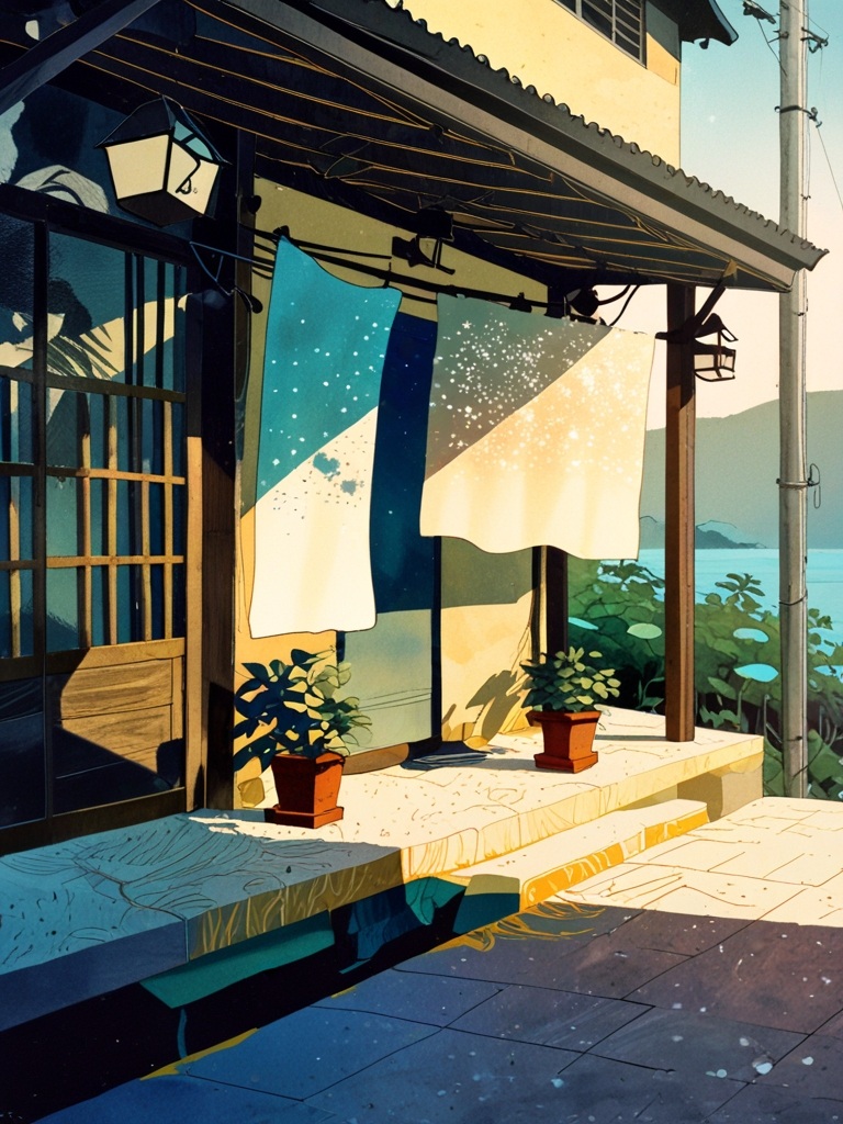 krh_treewoo's tweet image. Good morning☀
Coastal town

202507