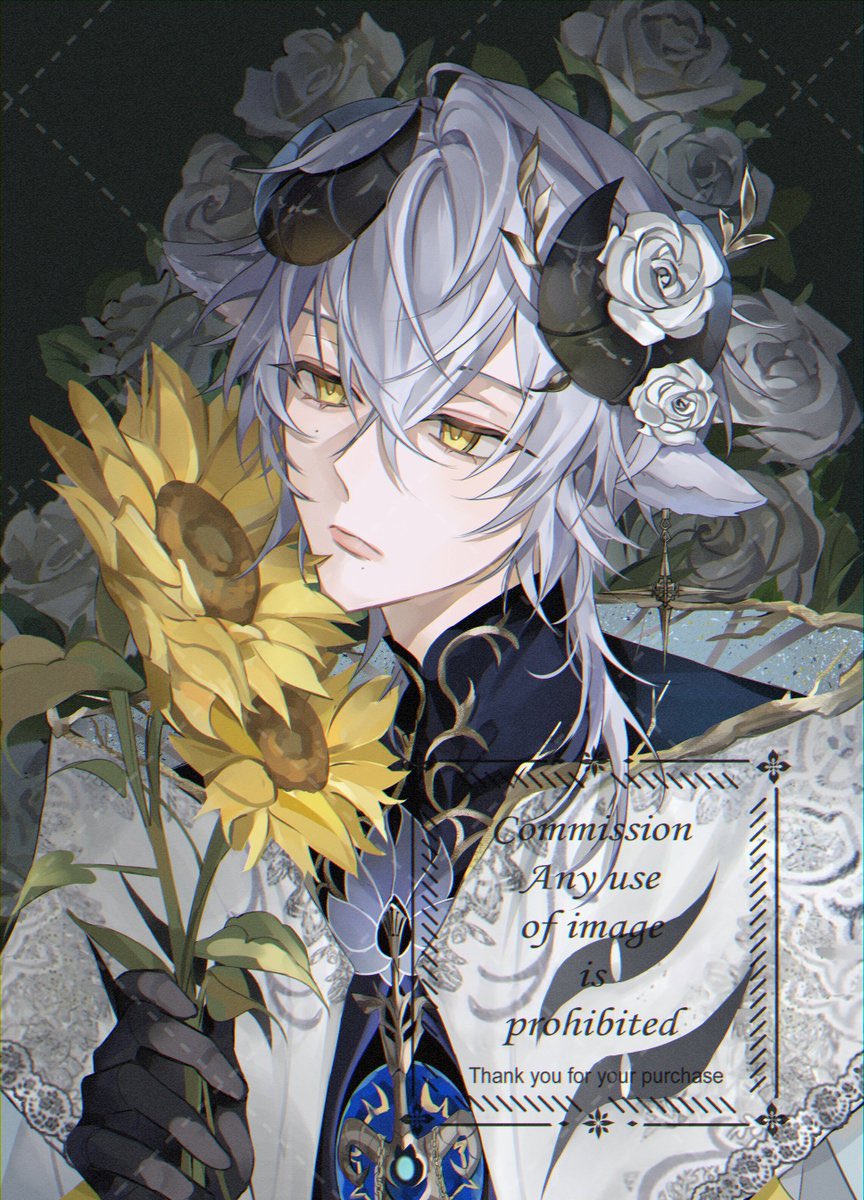 allen_8o82's tweet image. 🐏🌻
cms for @/cloverfangz
#BaabelArt 
#commissionTH