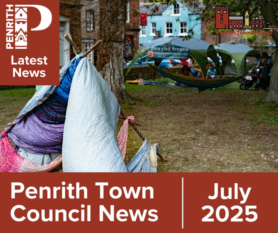 Read July 2025's edition of Penrith Town Council News, a monthly round-up of the very latest developments at Penrith Town Council.

Read now: content.govdelivery.com/accounts/UKPEN…