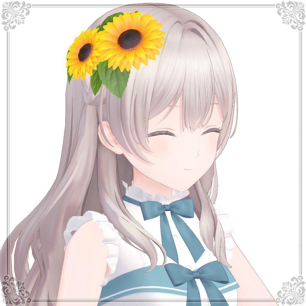 lllucavrc's tweet photo. LUUCAから新作をリリースしました！

夏コーデにオススメしたい麦わら帽子とヒマワリのセットです✨
ヒマワリは髪飾りとしてもお使いいただけますので浴衣に合わせるのもオススメです🌻

LUUCA StrawHat &amp; Sunflower
https://t.co/FYAlMQwIbZ

#booth_pm #LUUCA #VRChat https://t.co/PZyQKJiPya